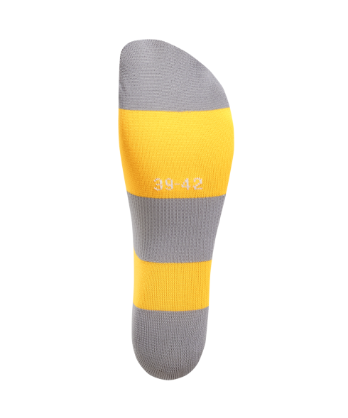 Гетры футбольные JOGEL CAMP BASIC SOCKS, желтый/серый/белый