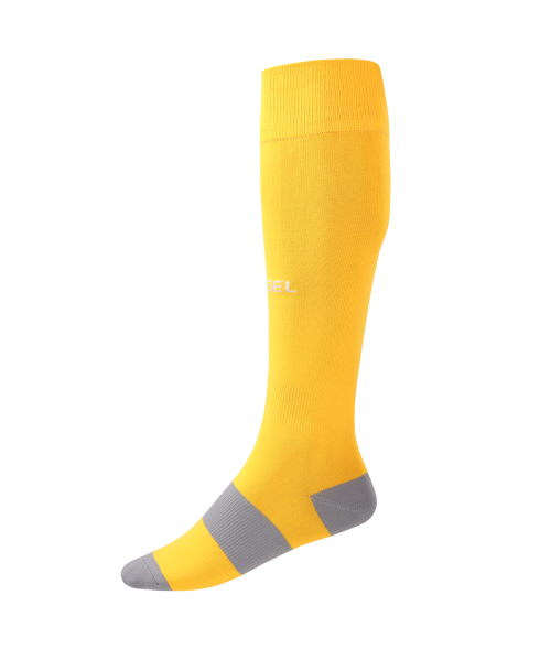 Гетры футбольные JOGEL CAMP BASIC SOCKS, желтый/серый/белый