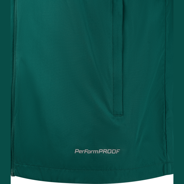 Куртка ветрозащитная JOGEL DIVISION PerFormPROOF Shower Jacket, темно-зеленый