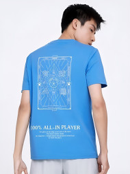 Футболка KELME Short Sleeve T-Shirt Light Blue