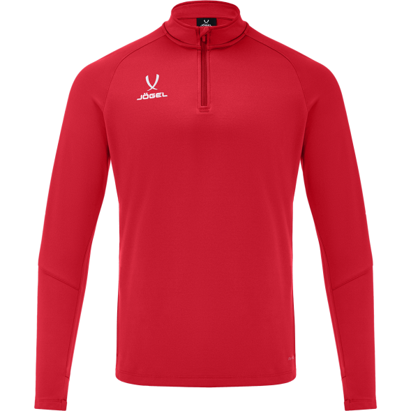 Джемпер тренировочный JÖGEL PREMIER PerFormDRY Training 1/4 Zip Fleece Top, красный