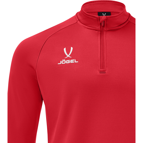 Джемпер тренировочный JÖGEL PREMIER PerFormDRY Training 1/4 Zip Fleece Top, красный