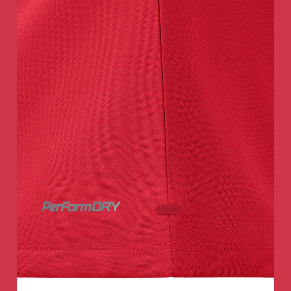 Джемпер тренировочный JOGEL PREMIER PerFormDRY Training 1/4 Zip Fleece Top, красный