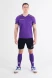 Детская футбольная форма KELME S/S Football Set Kid (Light Purple/Black)