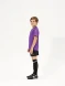 Детская футбольная форма KELME S/S Football Set Kid (Light Purple/Black)
