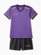 Детская футбольная форма KELME S/S Football Set Kid (Light Purple/Black)
