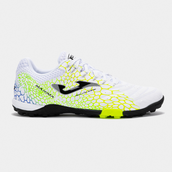 Шиповки JOMA MAXIMA 2532 BLANCO AMARILLO VERDE TURF