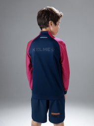 Детская олимпийка KELME Training Jacket Kid (Dark Blue/Pink)