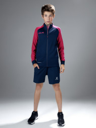 Детская олимпийка KELME Training Jacket Kid (Dark Blue/Pink)