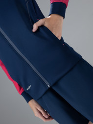 Детская олимпийка KELME Training Jacket Kid (Dark Blue/Pink)