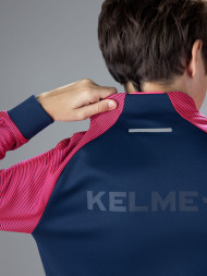 Детская олимпийка KELME Training Jacket Kid (Dark Blue/Pink)