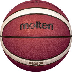 Мяч баск. MOLTEN B6G3850 р.6, FIBA Appr, синт.комп.кожа (ПУ),12 пан,бут.кам,нейл.корд,кор-беж-чер