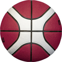 Мяч баск. MOLTEN B6G3850 р.6, FIBA Appr, синт.комп.кожа (ПУ),12 пан,бут.кам,нейл.корд,кор-беж-чер