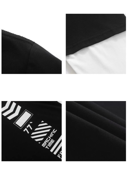 Лонгслив KELME Men's Long Sleeve T-Shirt (Black/White)