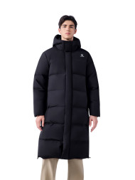 Пуховик KELME Long Down Jacket (Hooded) Black