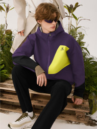 Ветровка KELME Single-Layer Windproof Jacket Violet