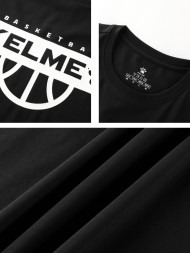 Футболка KELME Round Neck T-Shirt Black