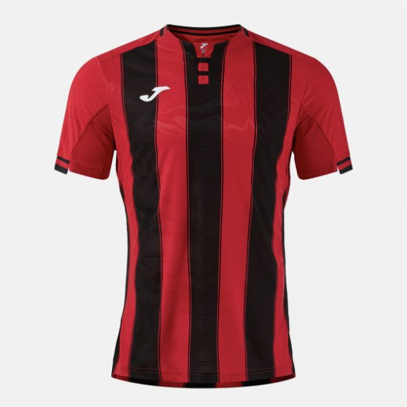 ФУТБОЛКА С КОРОТКИМ РУКАВОМ PREMIER КРАСНЫЙ ЧЕРНЫЙ