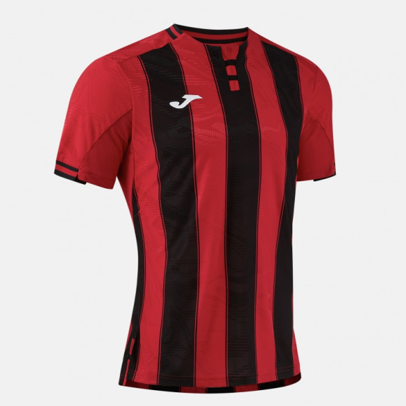 ФУТБОЛКА С КОРОТКИМ РУКАВОМ PREMIER КРАСНЫЙ ЧЕРНЫЙ