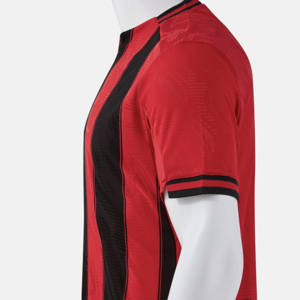 ФУТБОЛКА С КОРОТКИМ РУКАВОМ PREMIER КРАСНЫЙ ЧЕРНЫЙ