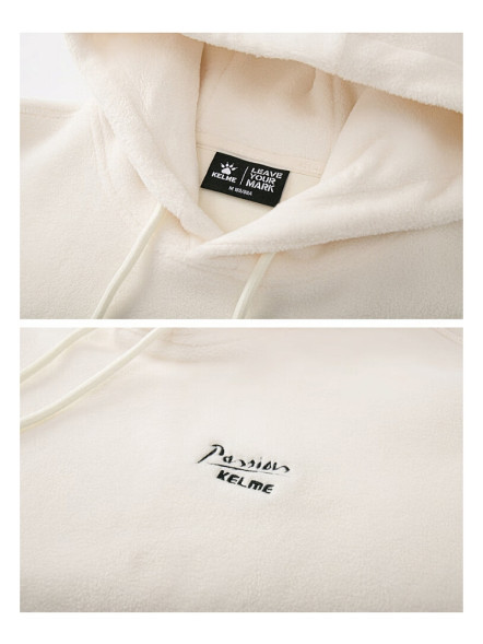 Худи KELME Fleece Hoodie White