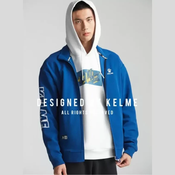 Олимпийка KELME Knitted Coat Blue