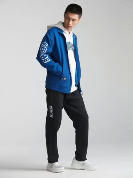 Олимпийка KELME Knitted Coat Blue
