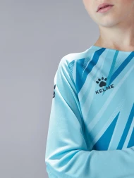 Детская вратарская форма KELME Long Sleeve Goalkeeper Suit Light Blue