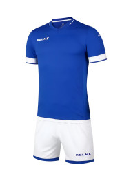 Футбольная форма KELME Short Sleeve Football Set (Blue/White)