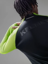 Лонгслив KELME Training Jacket (Black/Green)