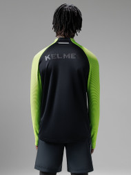 Лонгслив KELME Training Jacket (Black/Green)