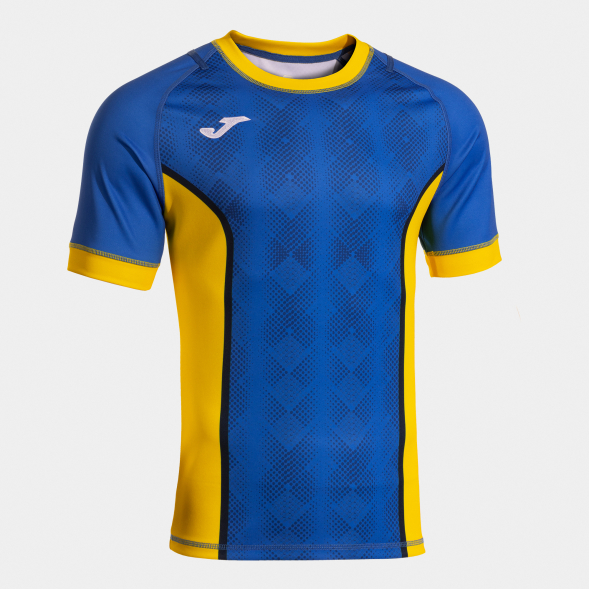 Регбийка JOMA CAMISETA MANGA CORTA MYSKIN III ROYAL AMARILLO