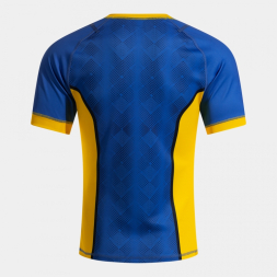 Регбийка JOMA CAMISETA MANGA CORTA MYSKIN III ROYAL AMARILLO