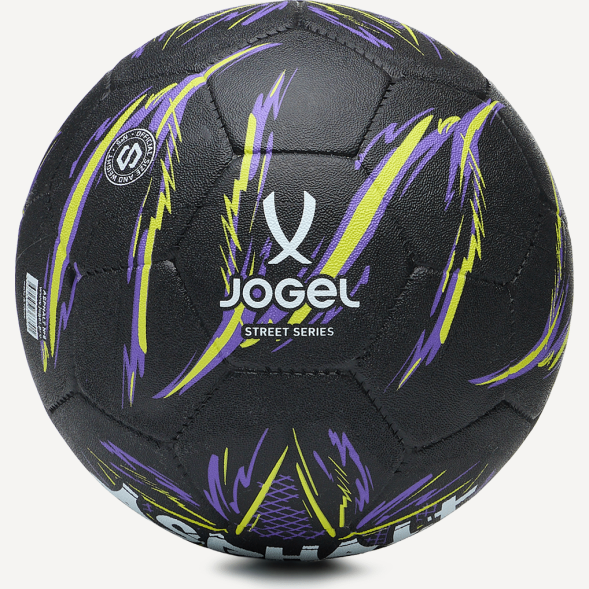 Мяч футбольный JOGEL Asphalt №5, черный