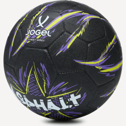 Мяч футбольный JOGEL Asphalt №5, черный