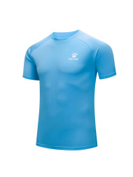 Футболка KELME Round Neck Short T Light Blue