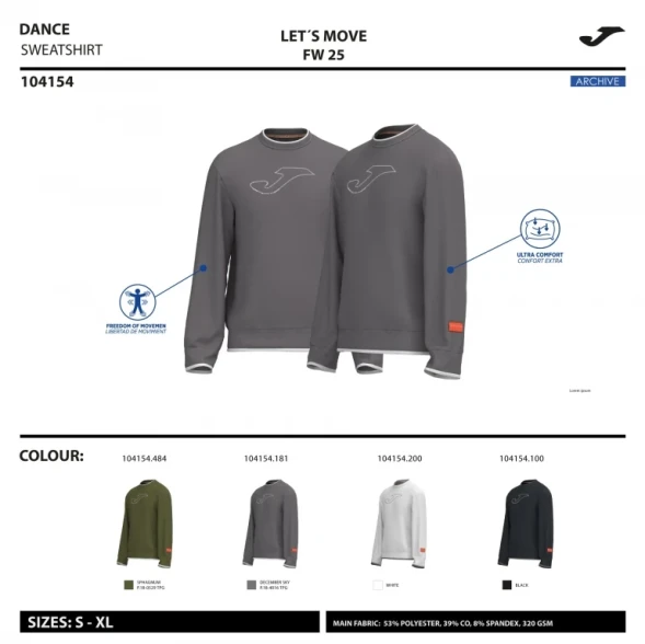 SUDADERA STEP  