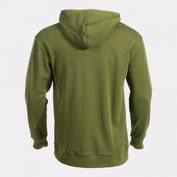 SUDADERA CON CAPUCHA MIMETIC VERDE
