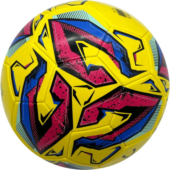 Мяч футбольный JOGEL Intro №5, желтый