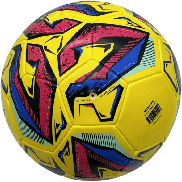 Мяч футбольный JOGEL Intro №5, желтый
