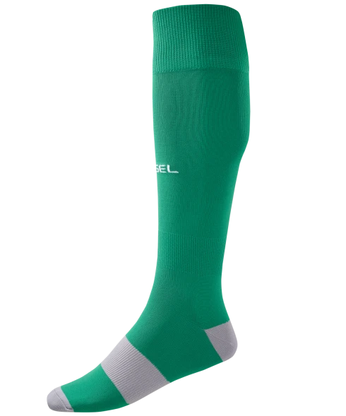 Гетры футбольные JOGEL CAMP BASIC SOCKS, зеленый/серый/белый