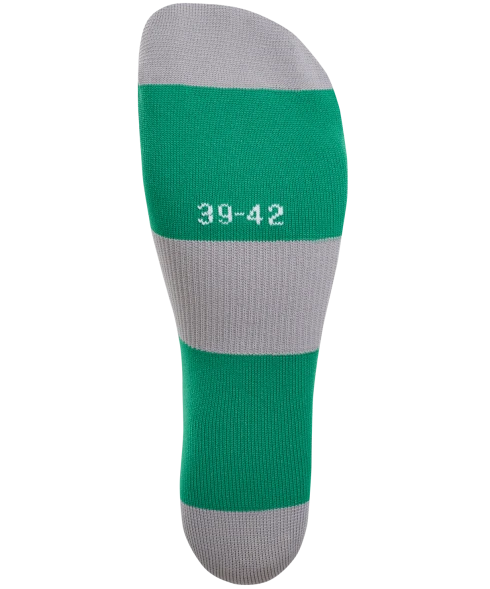 Гетры футбольные JOGEL CAMP BASIC SOCKS, зеленый/серый/белый