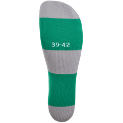 Гетры футбольные JÖGEL CAMP BASIC SOCKS, зеленый/серый/белый