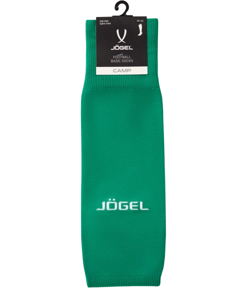 Гетры футбольные JOGEL CAMP BASIC SOCKS, зеленый/серый/белый