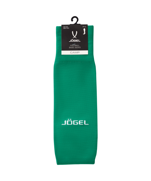 Гетры футбольные JOGEL CAMP BASIC SOCKS, зеленый/серый/белый