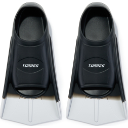 Ласты для бассейна TORRES F01, SWF012401BK, р. EU 27-29 (XXS), черно-серый