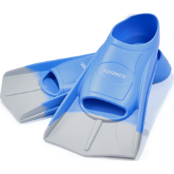Ласты для бассейна TORRES F01, SWF012401BK, р. EU 27-29 (XXS), черно-серый