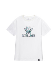 Детская футболка KELME Short Sleeve T-Shirt Kid White