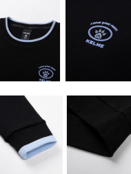 Свитшот KELME Round Neck Sweater Black