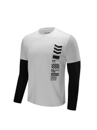 Лонгслив KELME Men's Long Sleeve T-Shirt (White/Black)